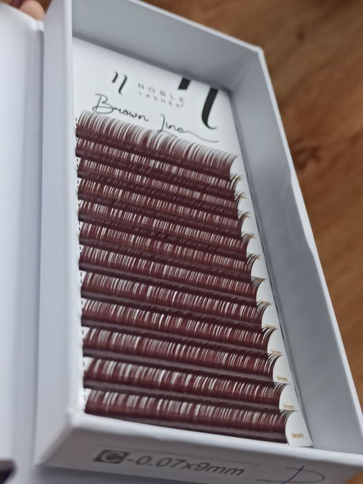 Rzęsy brązowe Noble lashes