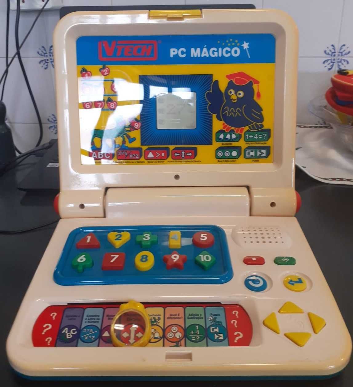 PC Mágico, com várias funções, a pilhas