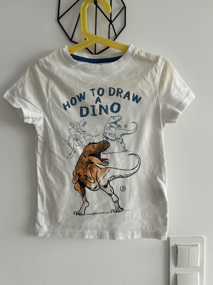 Zestaw koszulek dinozaury