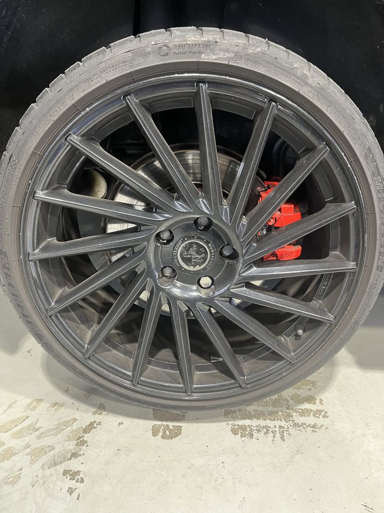 Jantes 19" vw audi 5x112 look vossen