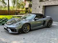 Porsche 718 Spyder Spyder RS 500KM 2024r Weissach Salon Polska Fv23%