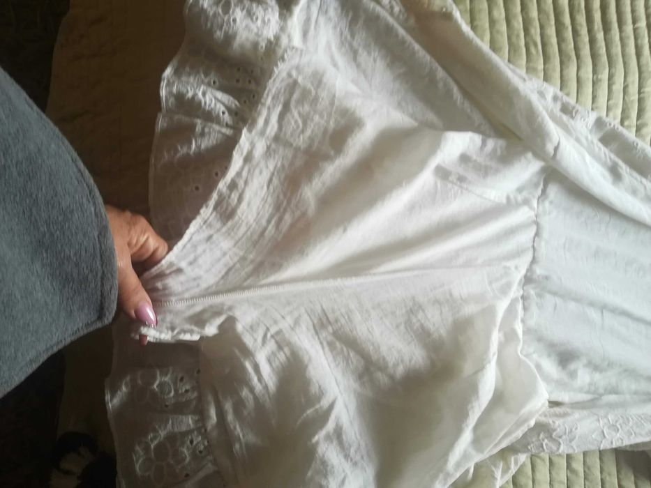 Vestido calção curto fresco da Zara