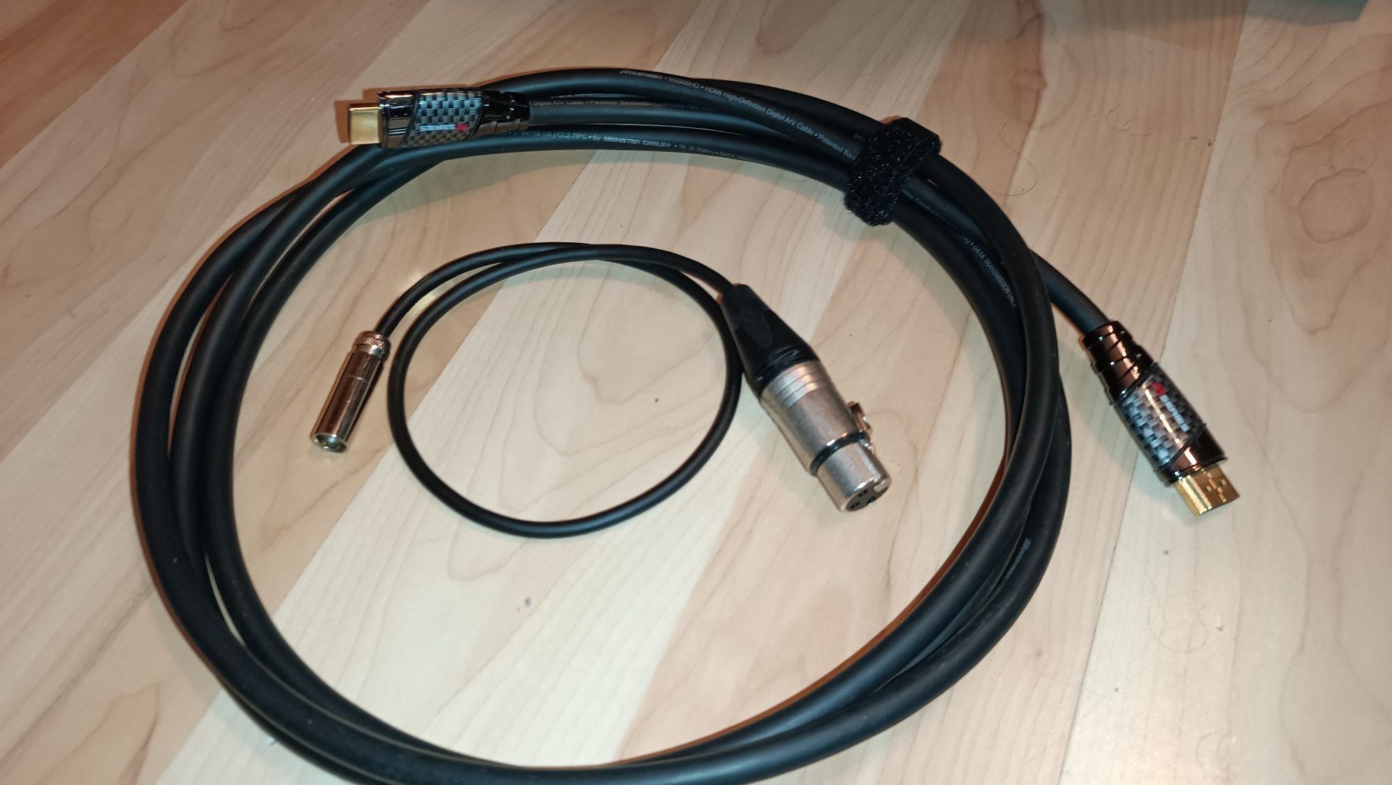 Black Magic kable xlr HDMI Monster cable