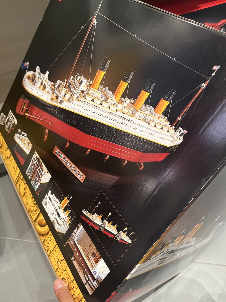 lego titanic novo 10294