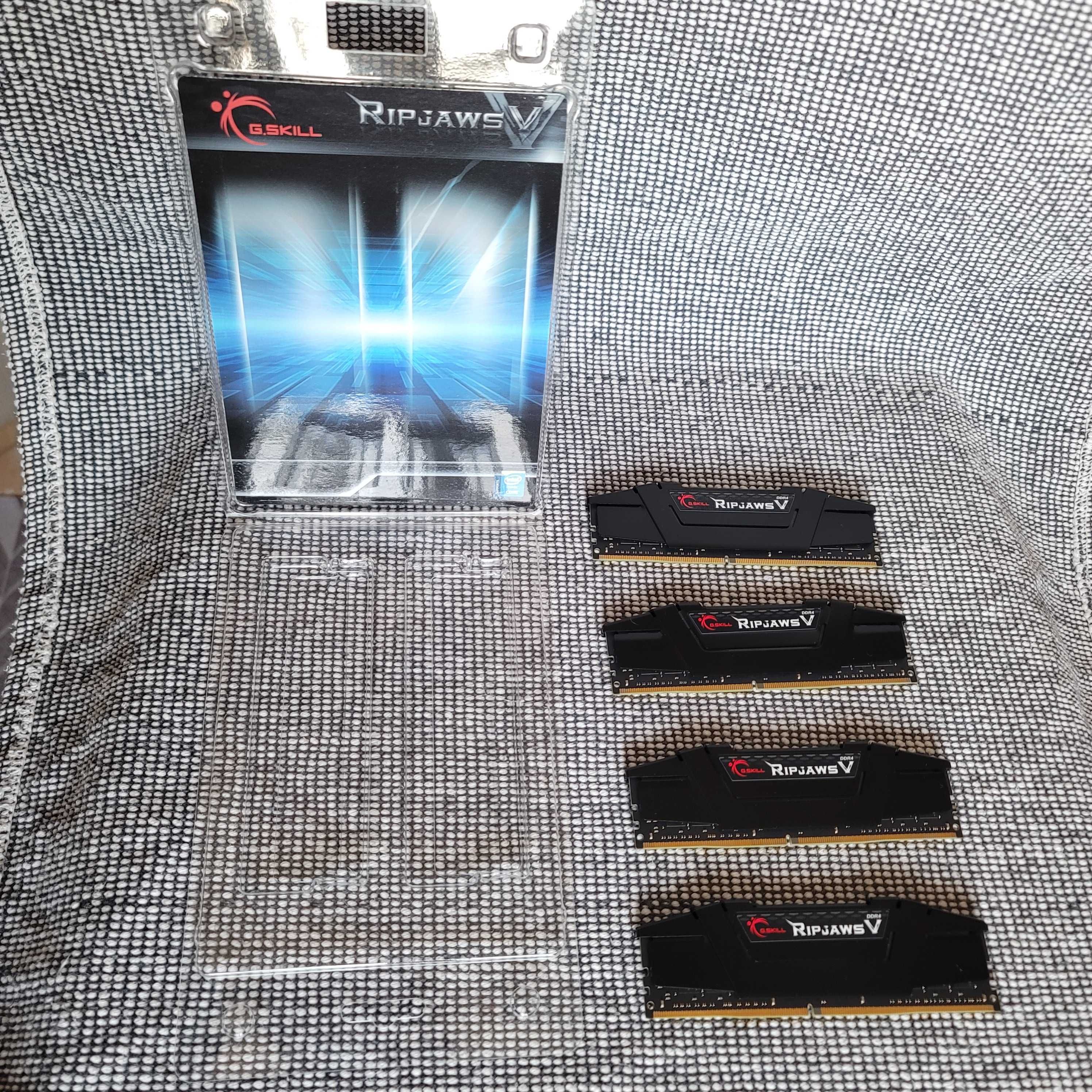 Пам'ять G.Skill RipjawsV 64 GB (4x16GB) DDR4 3600 (F4-3600C16Q-64GVKC)