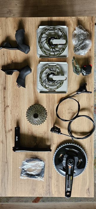 Grupa Sram Rival AXS miernik mocy.
