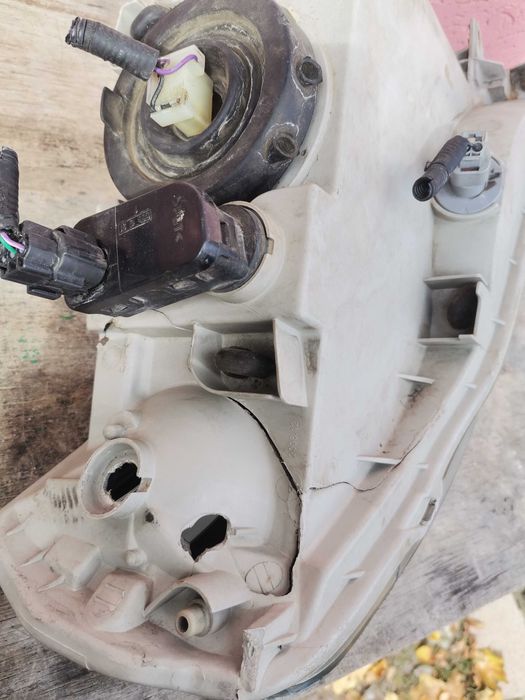 Фара ліва Авео Т200 рестайл (короткий поворотник)