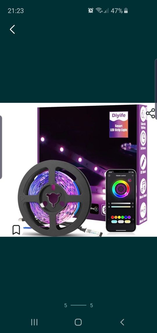 Taśma Led  3m pilot