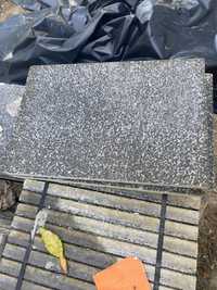 Landscaping stone 45 X ( black 60x40x4 cm)