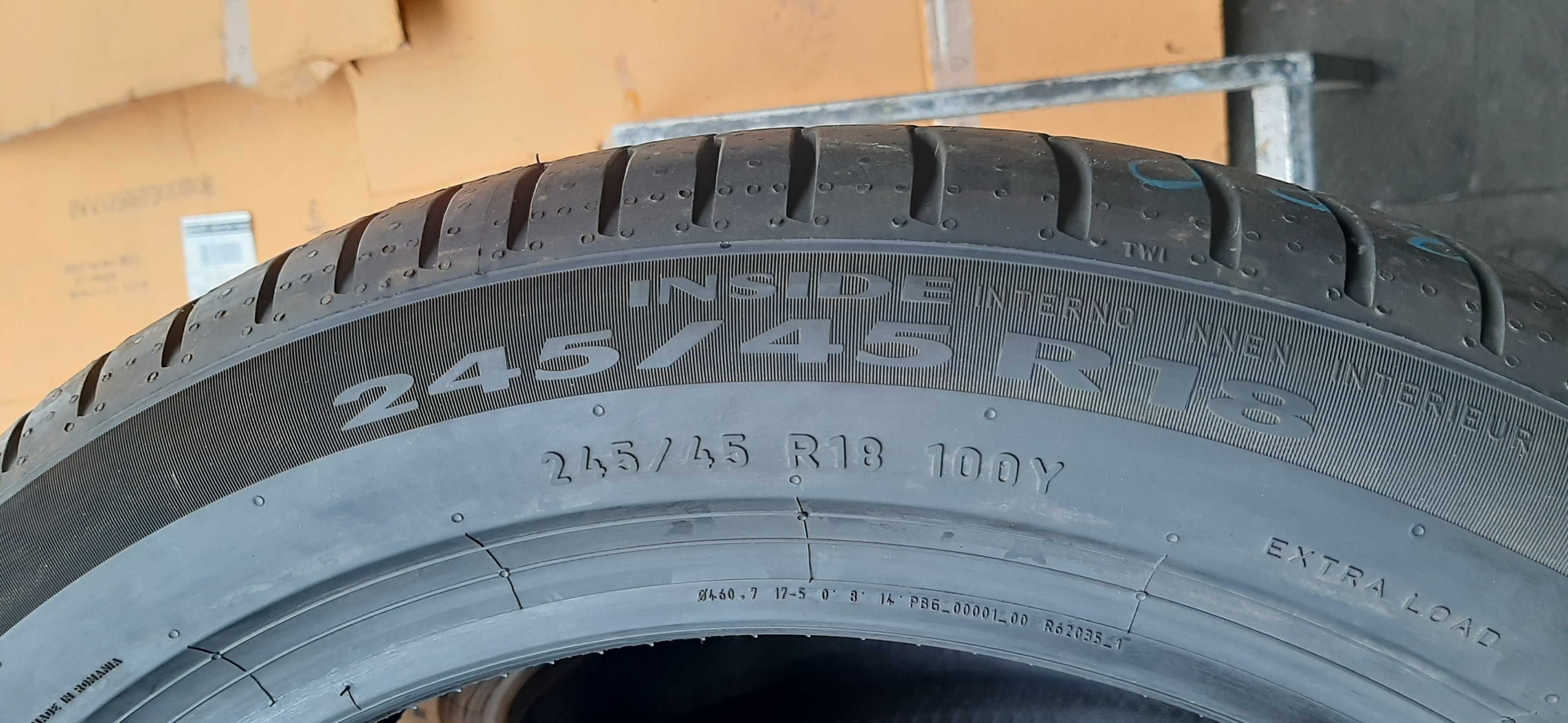 Резина літо НОВА Pirelli 245/45 R18 Cinturato P7 C2 Audi BMW Mercedes