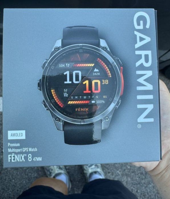 Relógio Garmin Fenix 8 de 47 mm