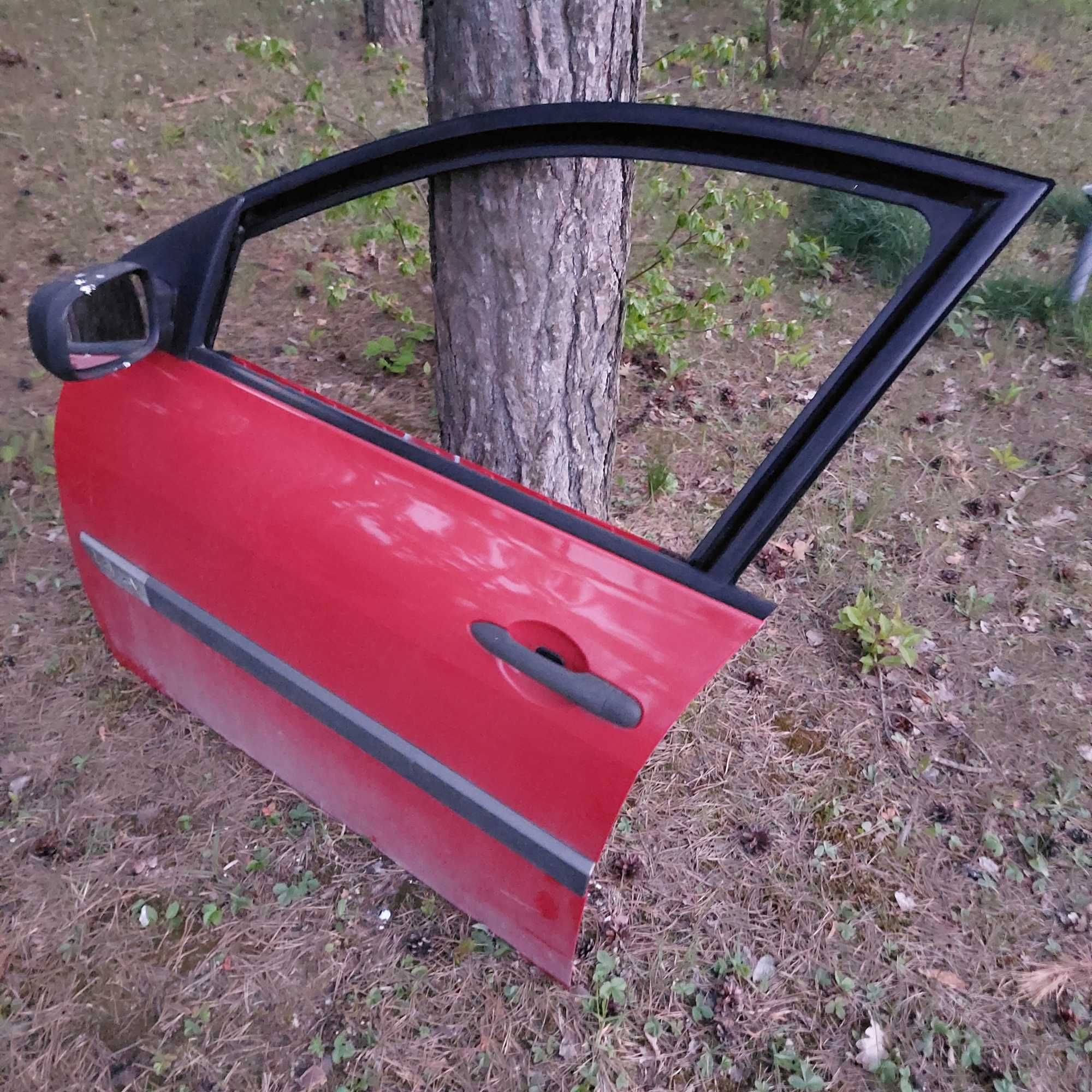 Drzwi megane 2 szyba lusterko
