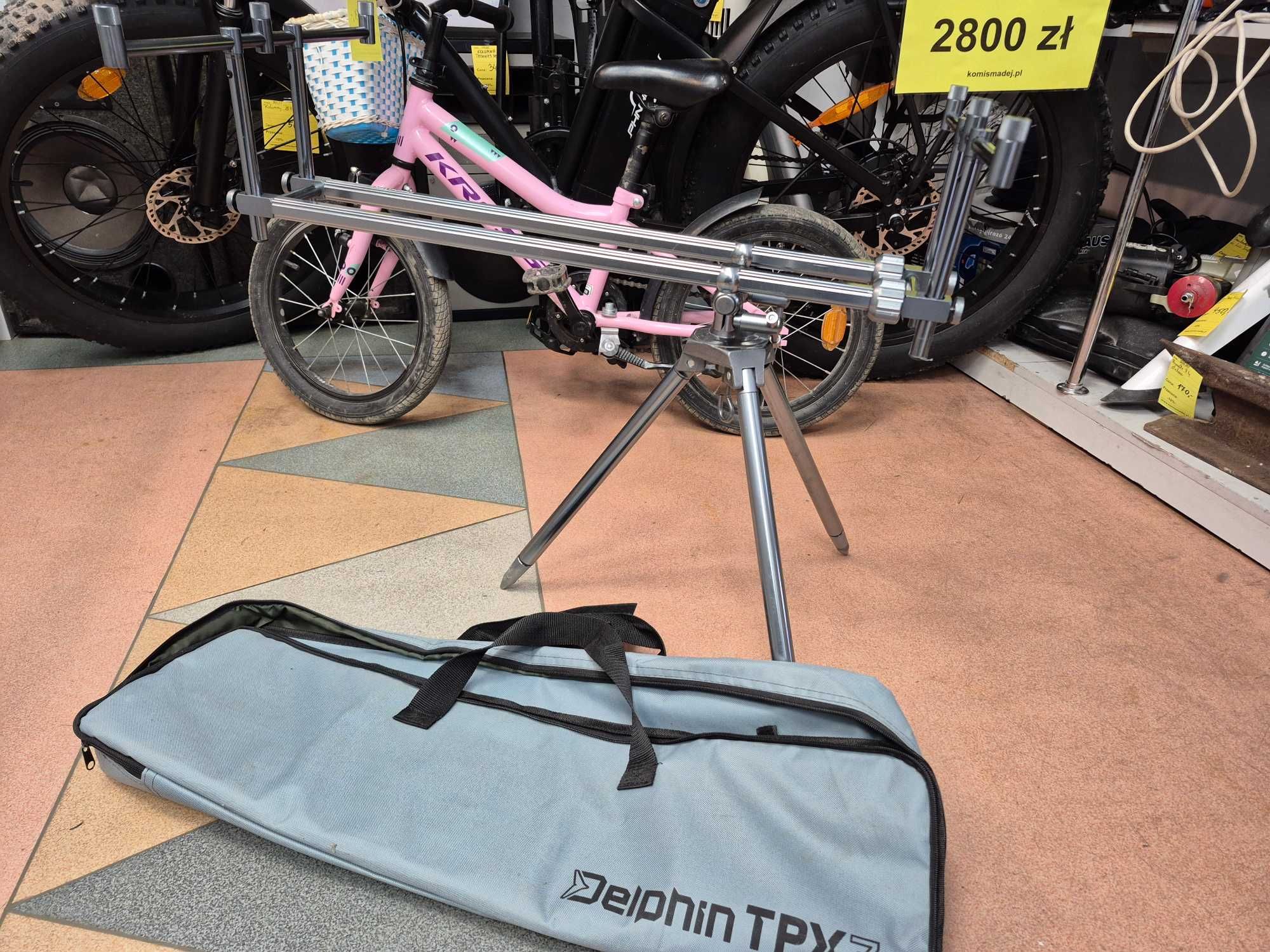 Tripod Delphin Tripod TPX3 Silver; Komis Jasło Igielna