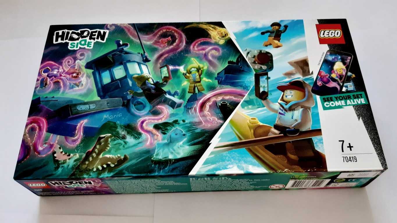Lego Hidden Side 70419 Wrecked Shrimp Boat selado
