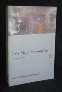 Livro Fifty Major Philosophers Diané Collinson Kathryn Plant