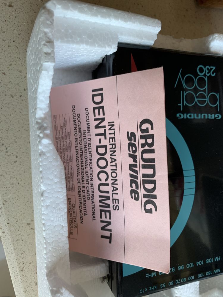 Walkman Grundig novo na caixa !