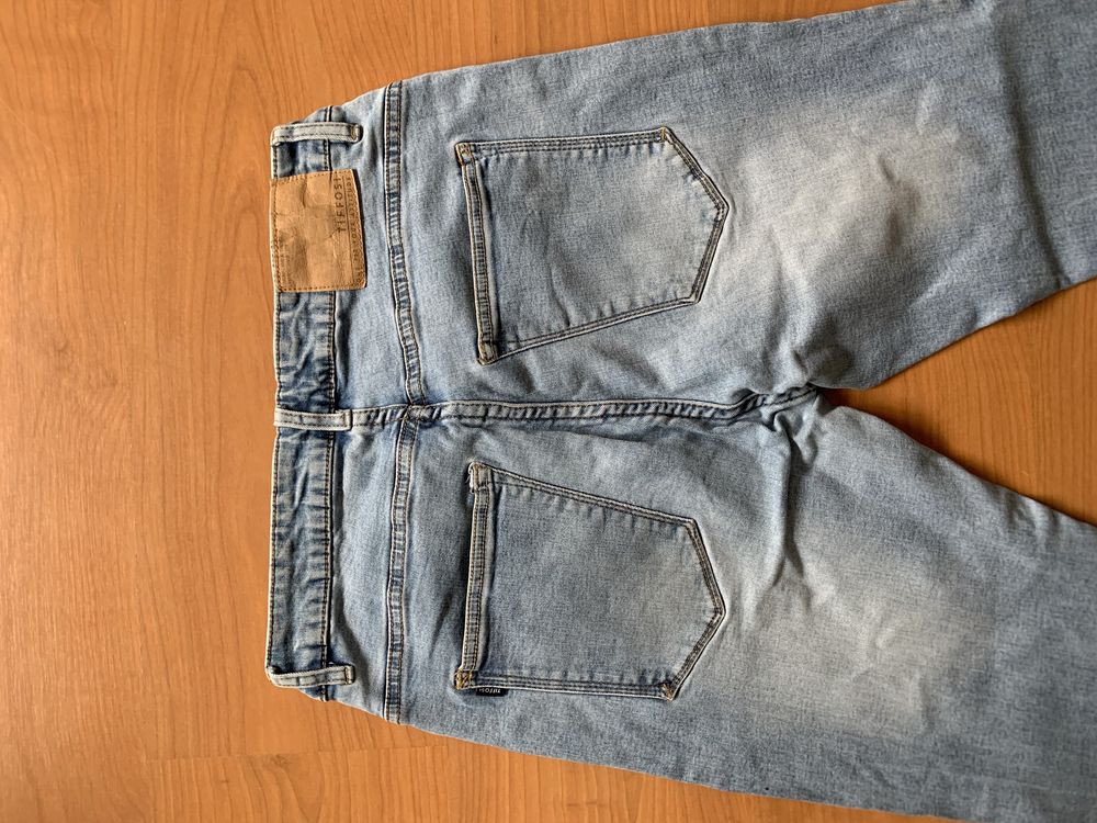 Calças de Ganga azuis Skinny da Tiffosi
