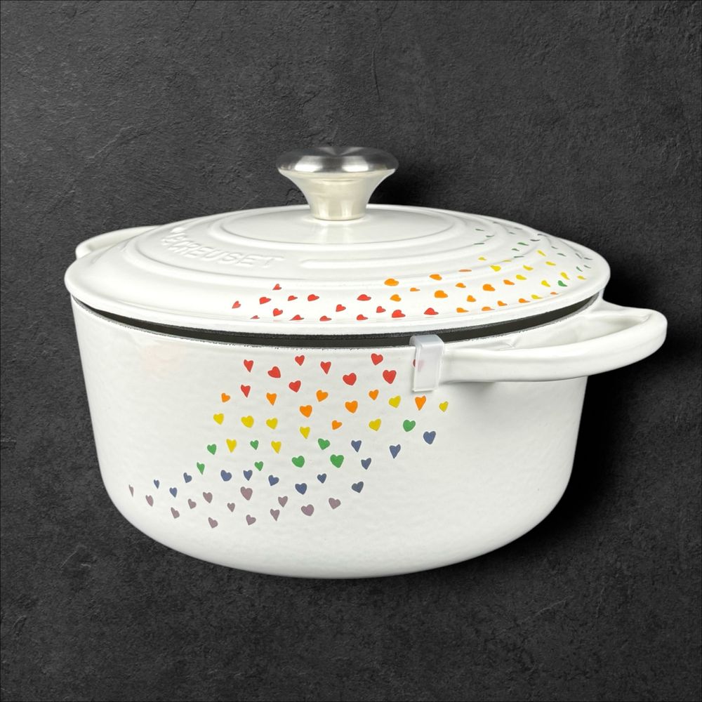Garnek le creuset loving limitowana kolekcja żeliwny