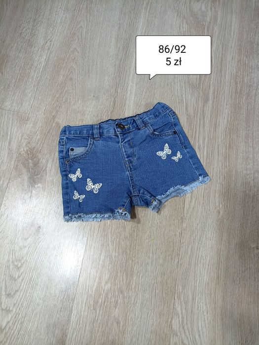 Spodenki jeansowe rozmiar 86/92