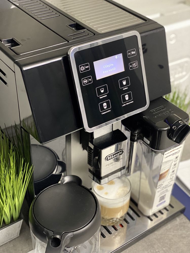Кофемашина Delonghi Perfecta evo 2024р. Кофеварка Кавоварка