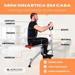 Equipamento de musculação e agachamento