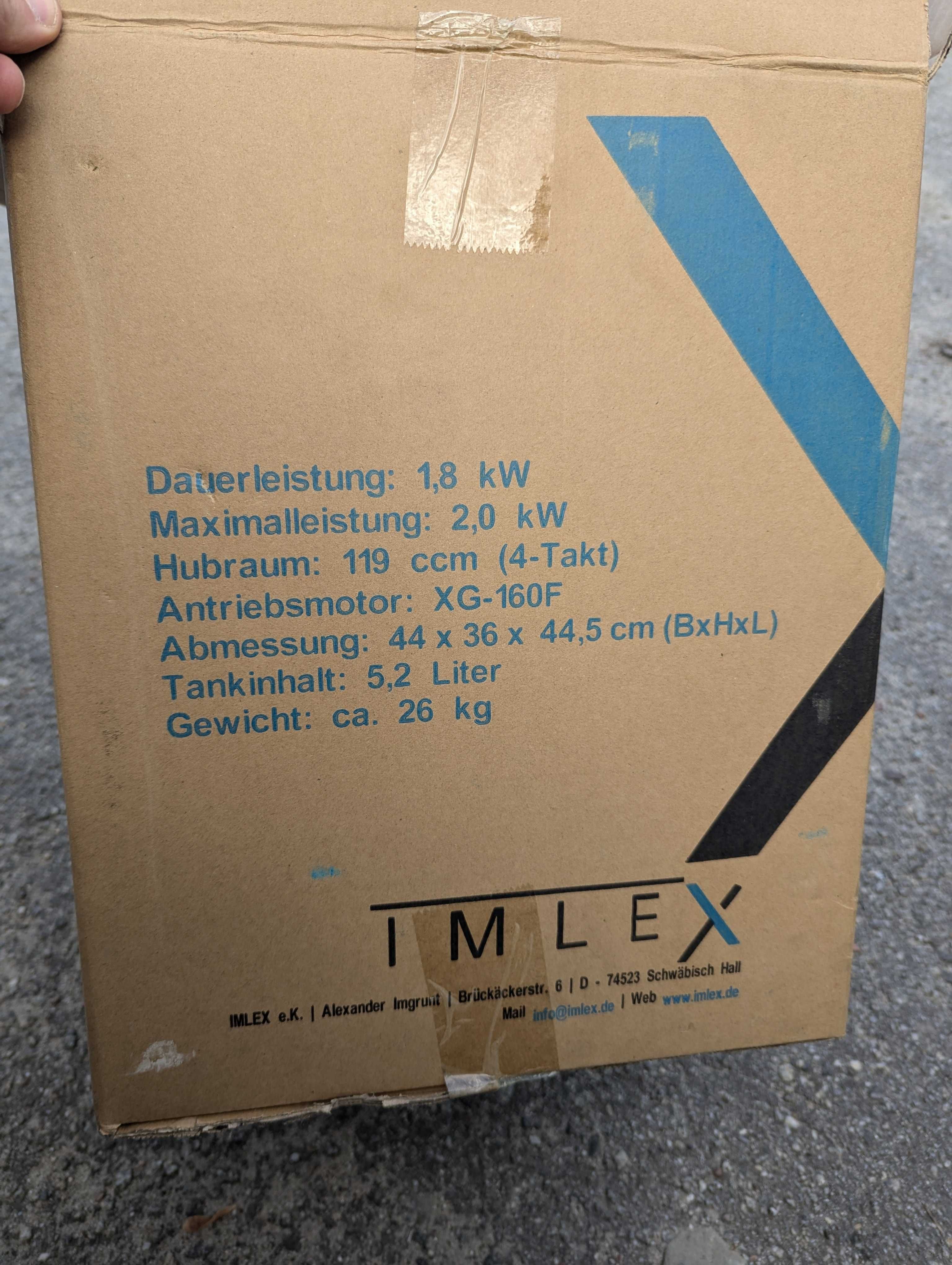 Генератор инверторный IMLEX IM-INV2000 2kW