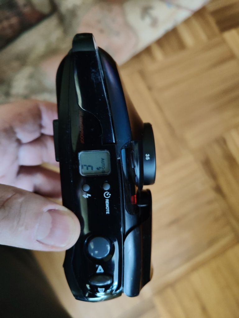 Aparat Olympus mju Zoom wraz z opakowaniem