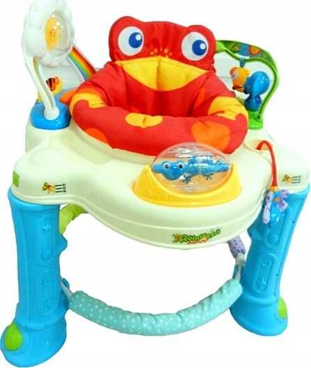 Muzyczny Chodzik Trampolinka Obrotowe Siedzisko