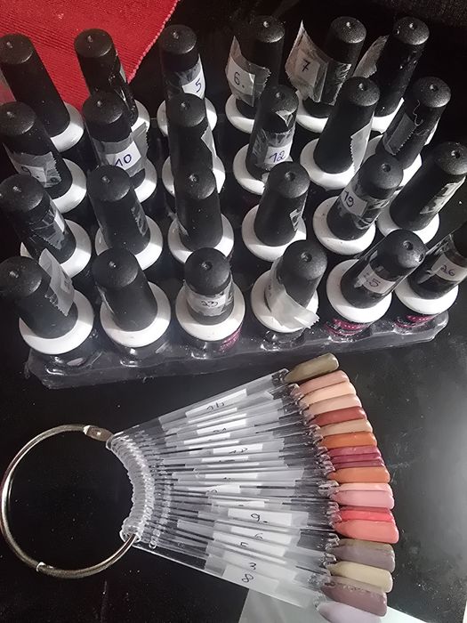 24 cores de verniz de gel