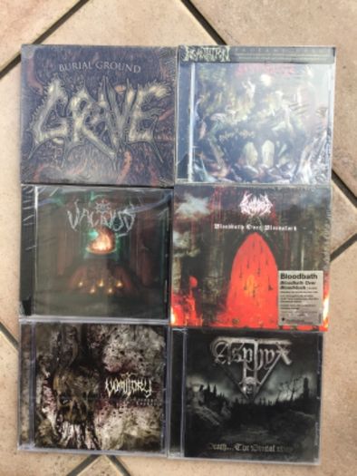 Asphyx, Bloodbath, Incantation, Vomitory, Grave, Vacivus