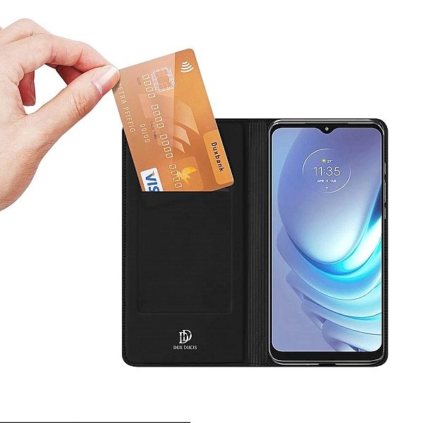 Etui z klapką Dux Ducis Skin Pro do Motorola Moto G50 czarny