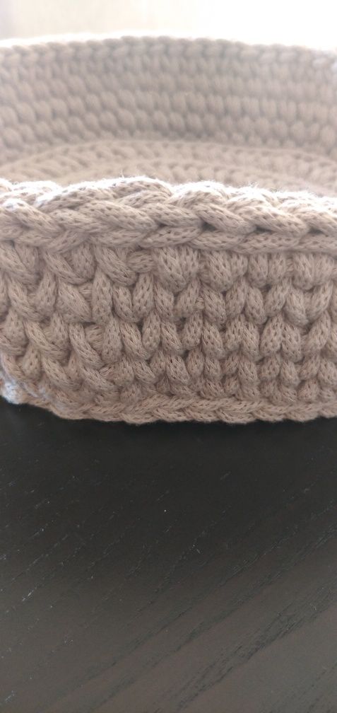 Cesto em crochê - 27 cm