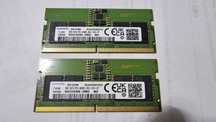 16GB RAM (2x 8GB) DDR5, SO-DIMM, SODIMM, 5600 MHz, Lenovo, Samsung