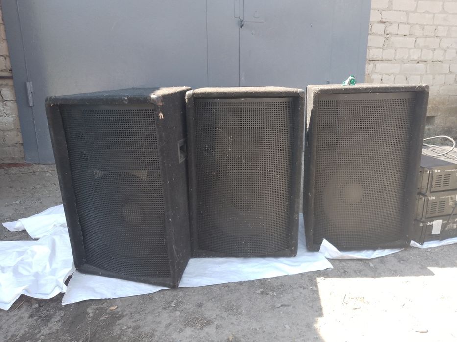 Колонки концертные. Клубные.