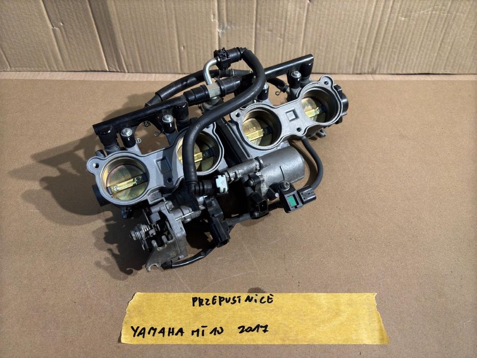 Yamaha MT10 MT-10 Przepustnice Wyryski Czujnik Położenia TPS Listwa