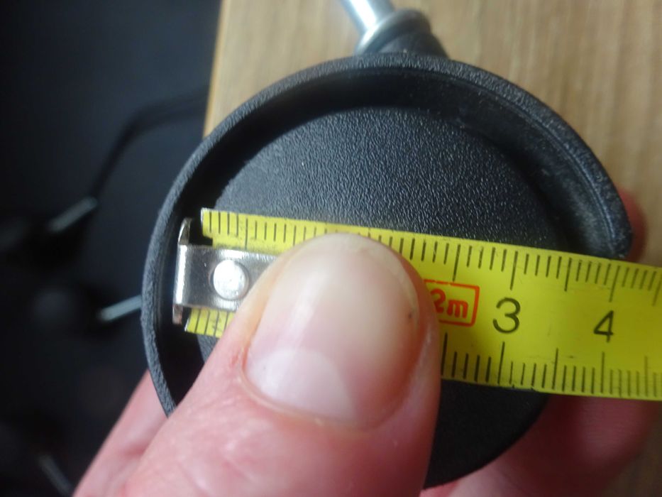 4 kółka do stolika fotela obrotowe 4,7 cm