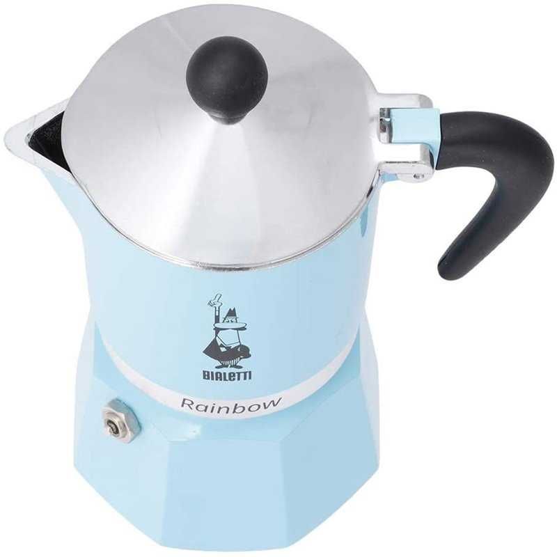 Kawiarka klasyczna Bialetti Rainbow 3tz 150 ml - aluminium