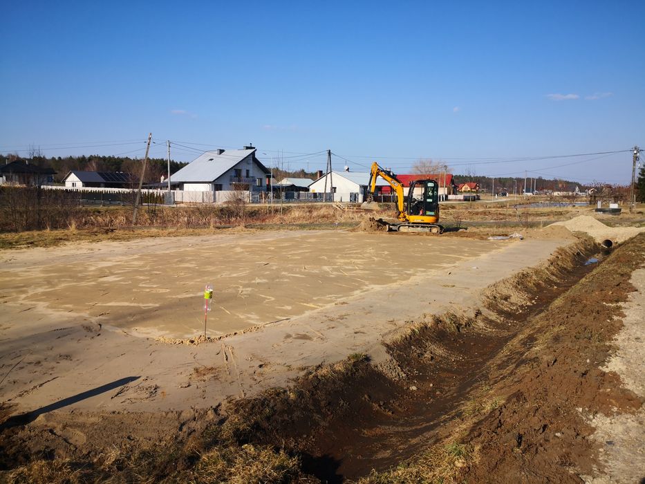 Usługi koparka,minikoparka,koparko ładowarka,wiertnica,odśnieżanie