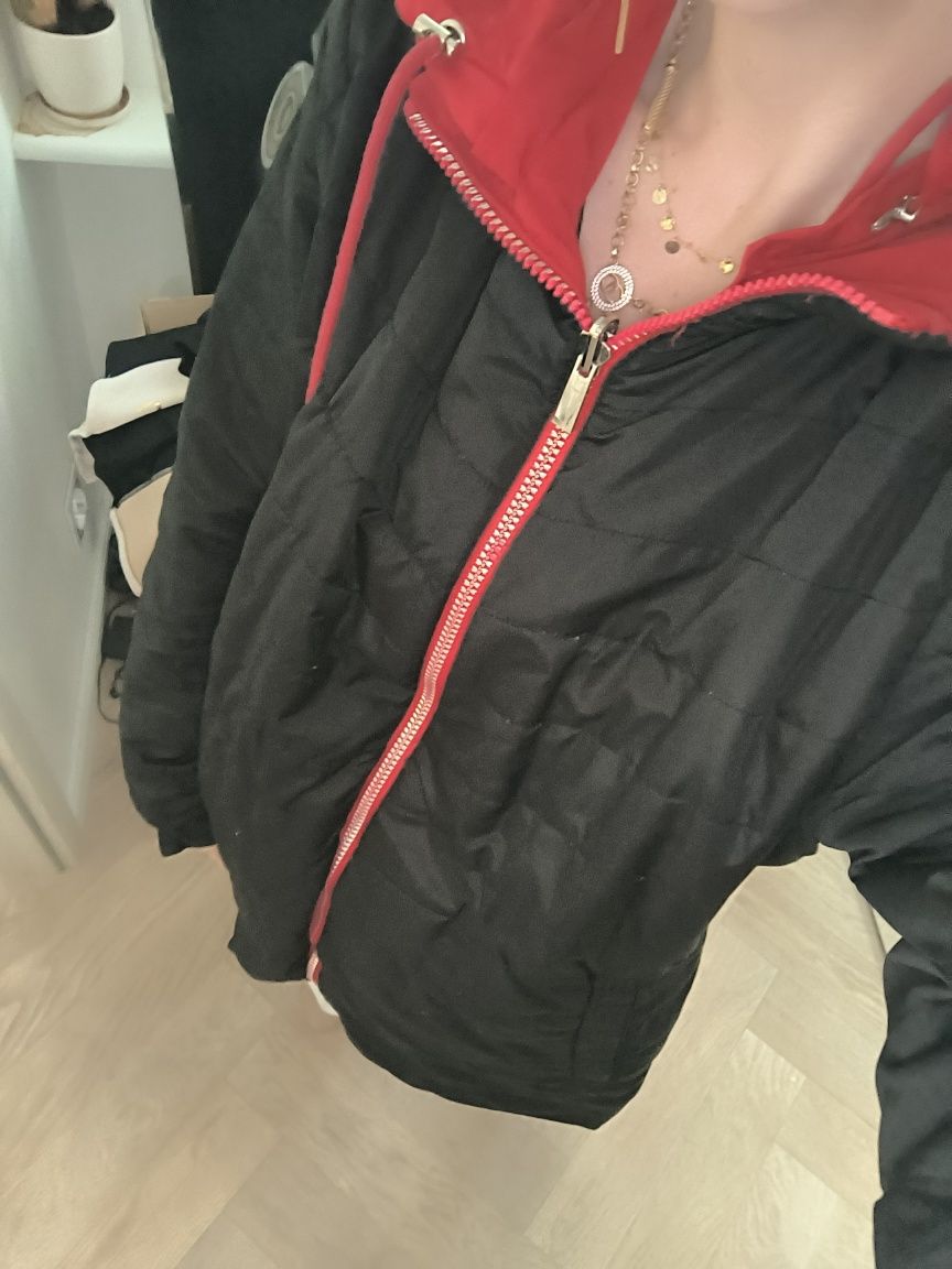 Kurtka parka damska jesienna plus size