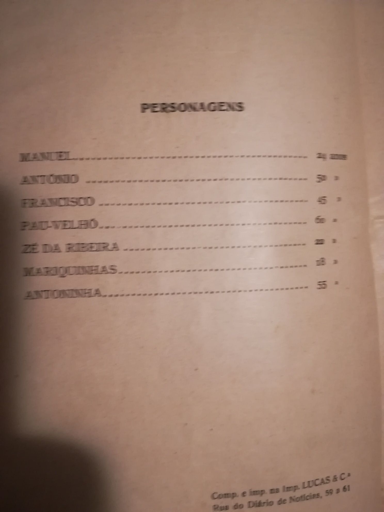 Mar de Lágrimas - Drama em 3 actos