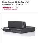 Home-Cinema LG SMART TV 850W