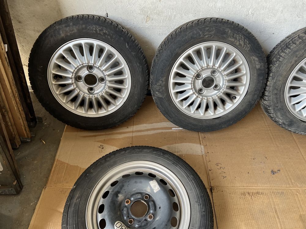 Kola, alufelgi Volvo 15’ opony good year+ zapas 4x114.3