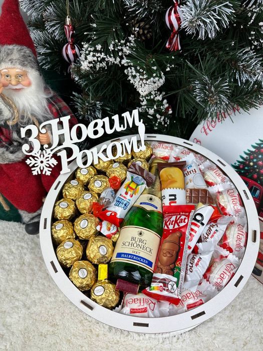 ‼️ЕСТЬ Самовывоз‼️Подарочный бокс со сладостями/ Подарок девушке/жене