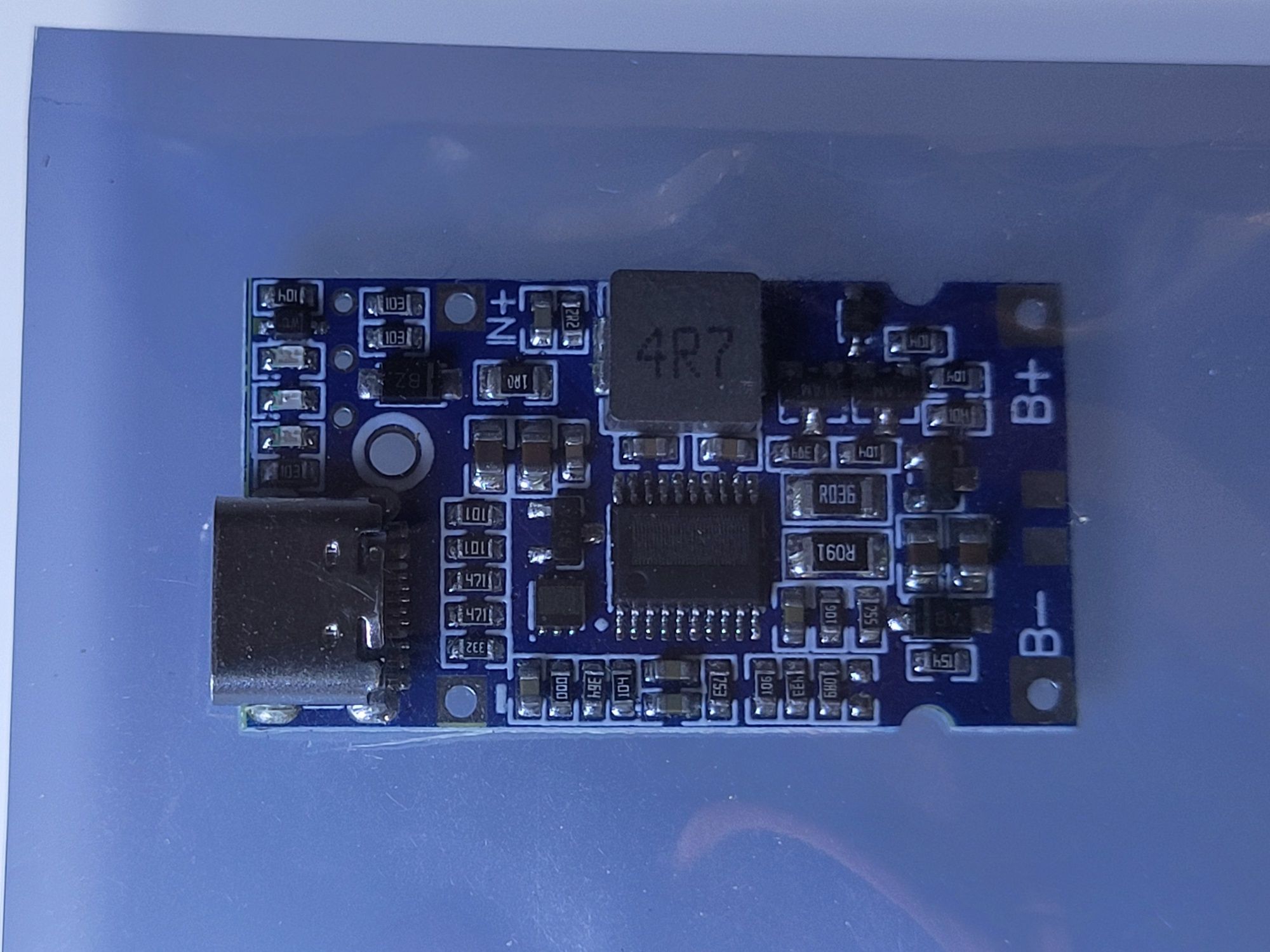 Модуль зарядки Li-ion 3S 2A USB Type-C input 5-20V