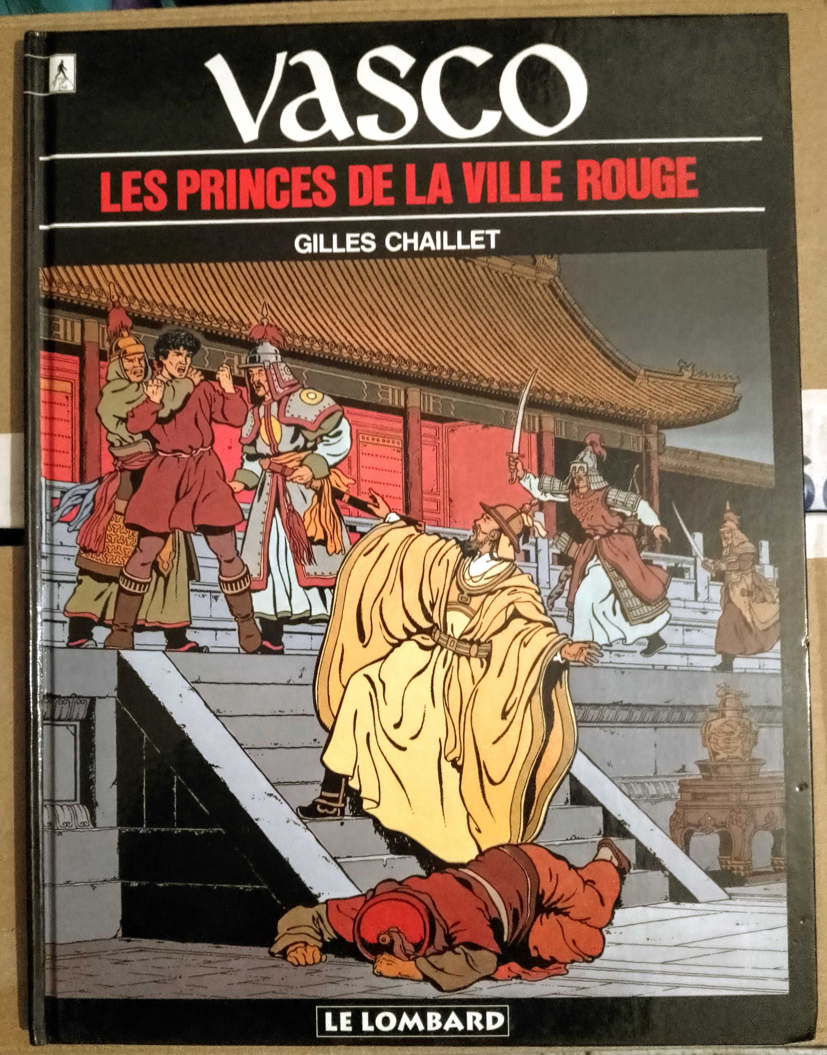 Lote Vasco, de Gilles Chaillet (edições portuguesas e francesas)