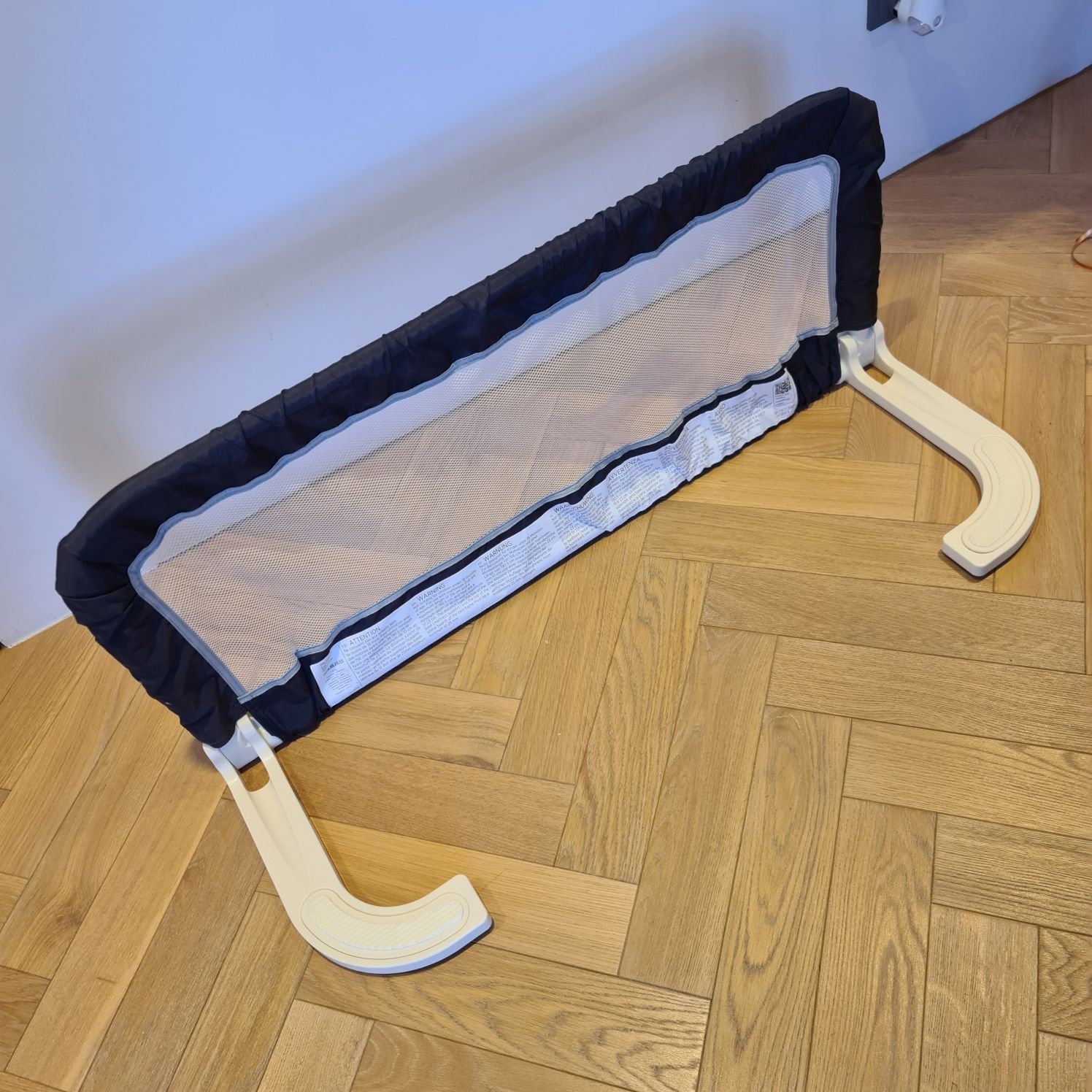 Barierka ochronna do łóżeczka Safety 1st czarna 106 cm