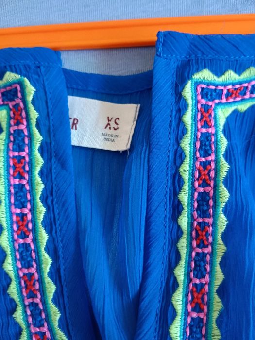 Bluzka przewiewna szerokie rękawy