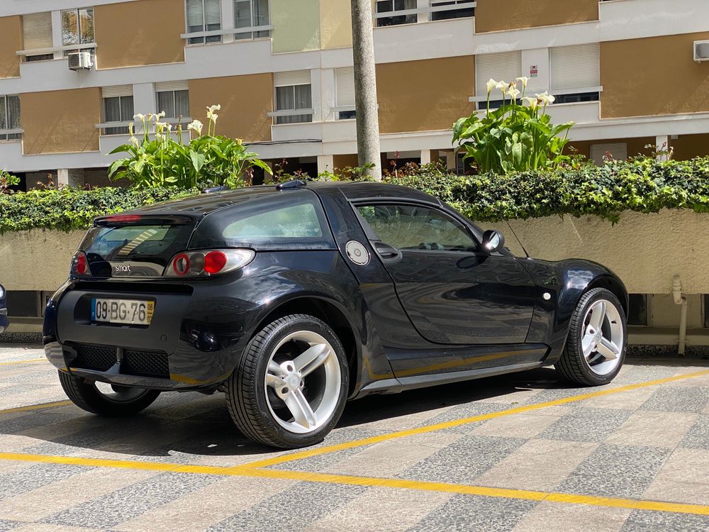Smart Roadster Coupé - Jet Black - com hardtop