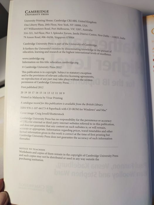 Podręcznik do matematyki Cambridge