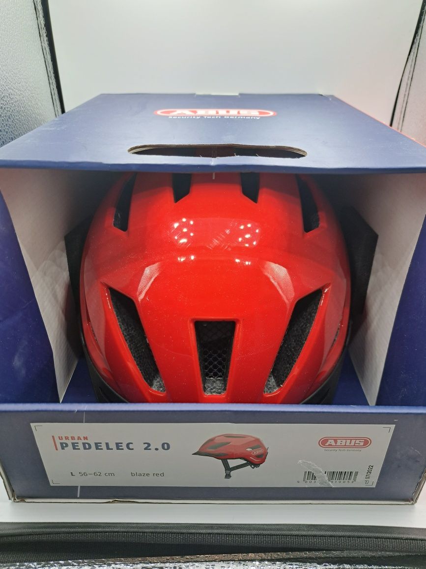 Kask Abus Pedelec 2.0 blaze red r. L 56-62cm
